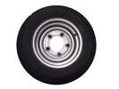 12" Trailer Wheel Tyre 155/70 R12 Radial - 5 X  6.1/2" PCD  (165mm)