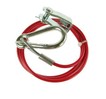 Trailer Security Breakaway Cable Red - Clevis Style 3mm x 1m