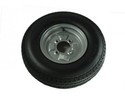 10" Trailer Wheel Tyre 500/10 4Ply - 100mm PCD