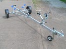 T Frame Boat Trailer - 400kg Capacity C/w Chocks - up to 14ft
