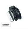 Barton N01280 Size 1 30mm Plain Bearing Pulley block Back To Back Swivel Block - for 8mm max rope