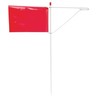 Talamex Wind Vane/Burgee Standard  - Red PVC 124mm x 75mm