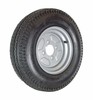 10" Trailer Wheel Tyre 500/10 8Ply - 4" PCD