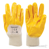 Pu Knitwrist Glove - Yellow