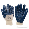 PU Knitwrist Glove - Blue